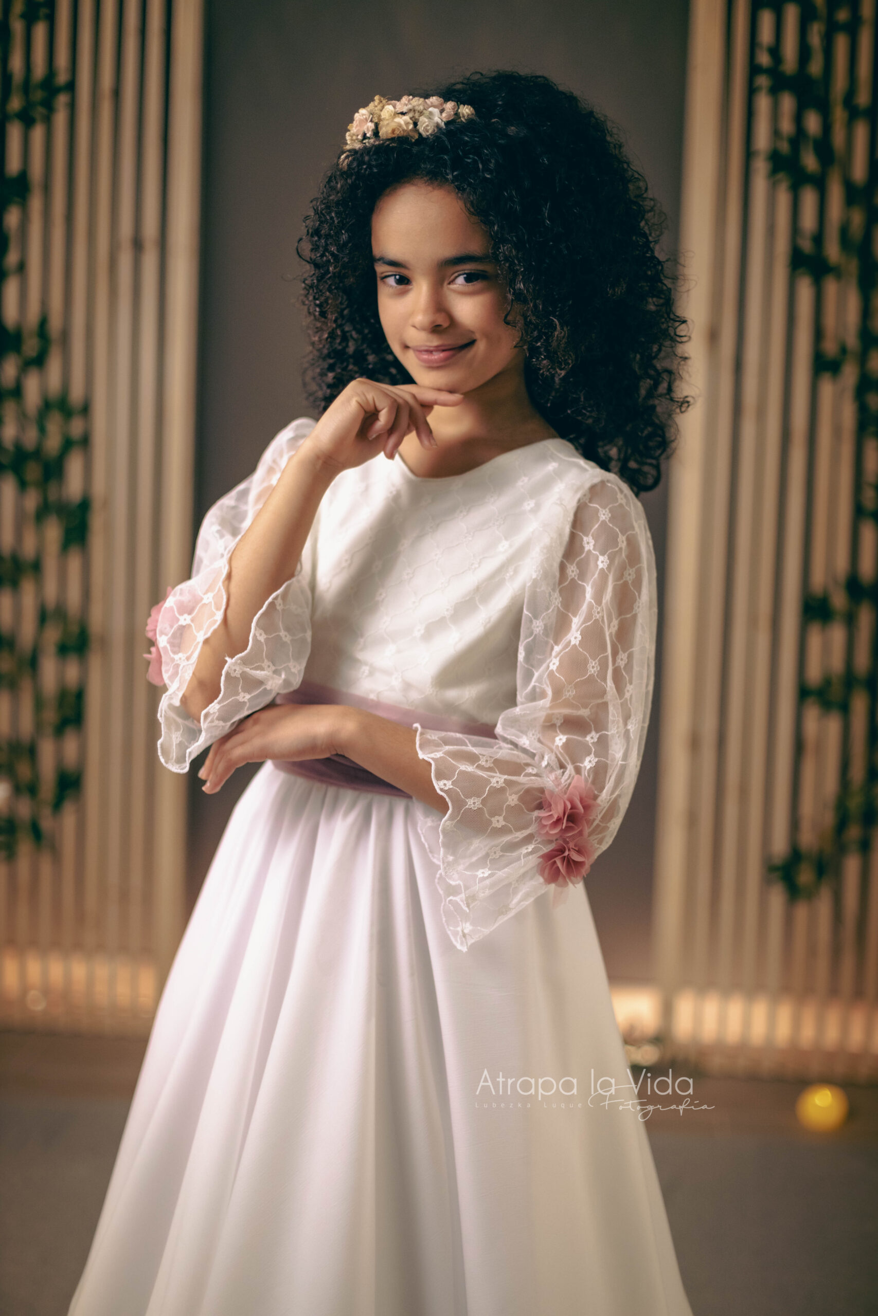 Vestido de comunión colonial - Imagen 2