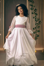 Vestido de comunión colonial