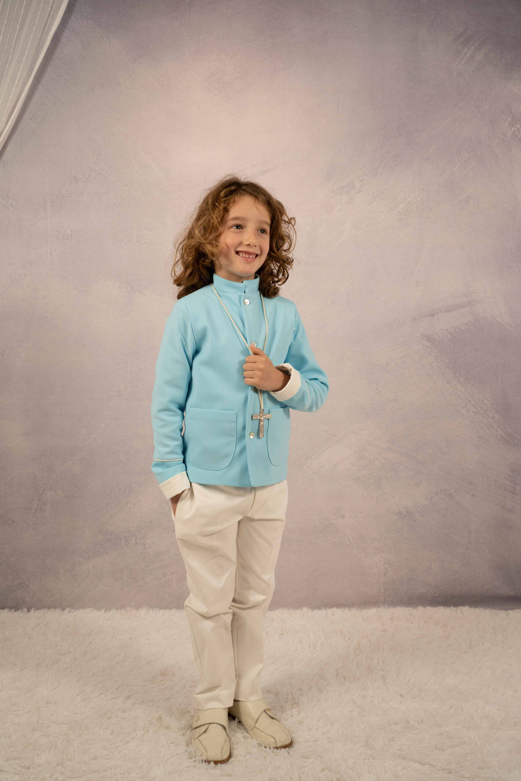 Traje de comunión para niño - Imagen 1