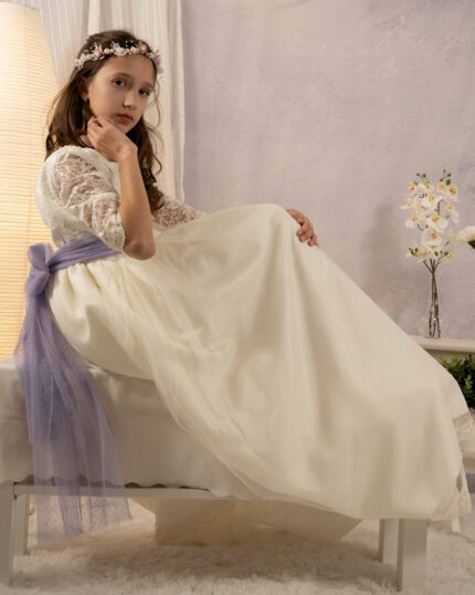 Vestido de comunión para niña